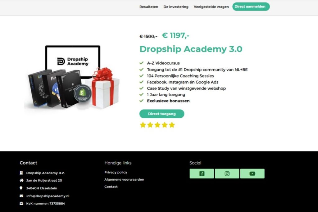 Op deze foto zie je een Phoenix Website Voorbeeld